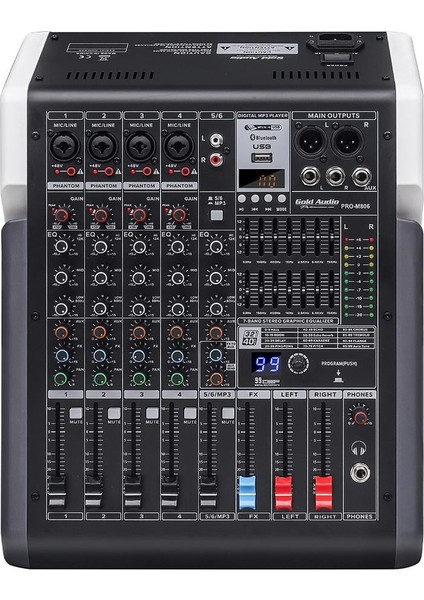 PRO-M 806 6 Kanal Deck Mikser