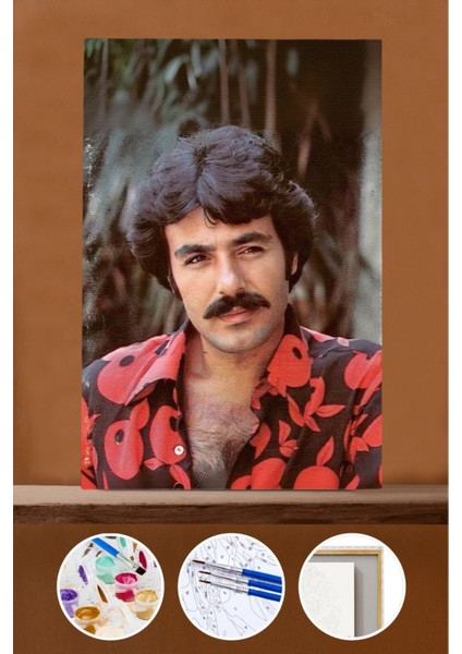 Sayılarla Boyama Seti Çerçeveli Kasnaklı Ferdi Baba 2 50X65 cm