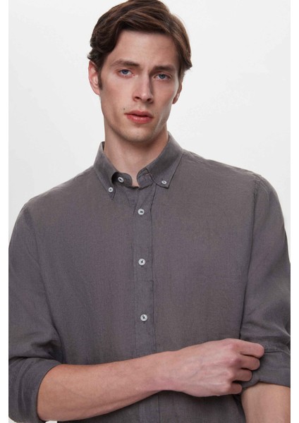 Comfort Füme %100 Keten Gömlek 2HC02G803265M fiyatları