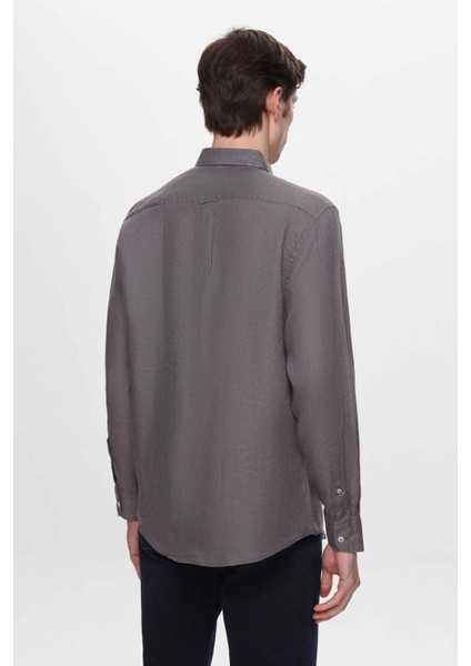 Comfort Füme %100 Keten Gömlek 2HC02G803265M modelleri