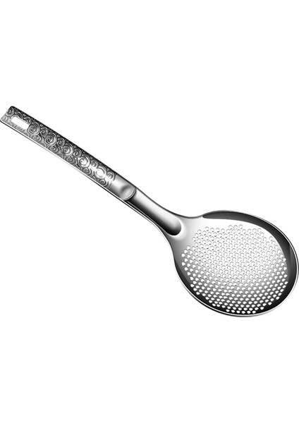 Paslanmaz Çelik Skimmer Oluklu Kaşık Spagetti Drenaj Kaşığı Drenaj Için (Yurt Dışından)
