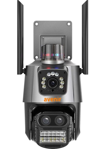 AV-M21 3 mp 8x Zoom Wifi Onvif 2 Kameralı Dış Mekan Ptz Kamera