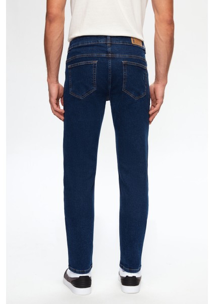 Super Slim Fit Lacivert Denim Denim Pantolon 2ECJ333920070 indirimleri