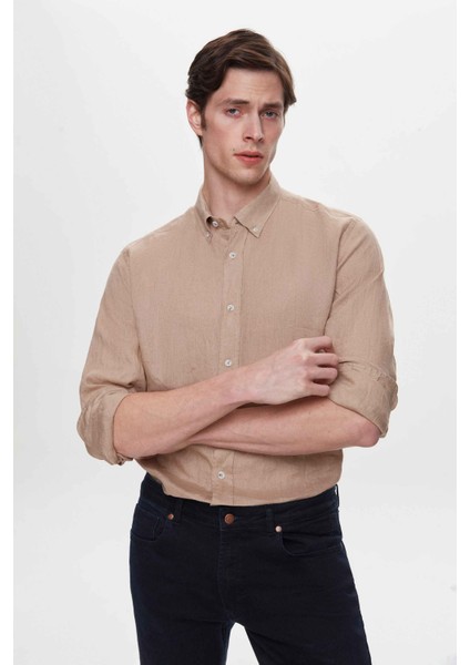 Comfort Vizon %100 Keten Gömlek 2HC02G803265M modelleri