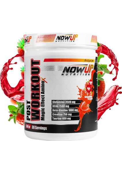 Post-Workout Magic Effect Amino Asit / Strawberry 360 gr. / 30 Servis