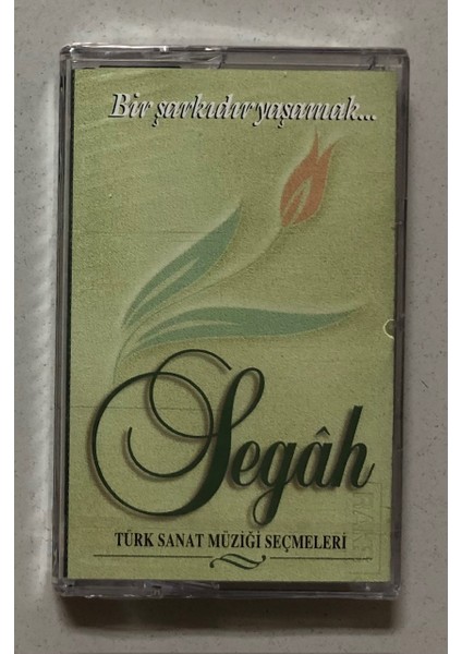 Türk Sanat Müziği Seçmeleri Segah Kaset (Jelatininde Sıfır Orjnal Dönem Baskı Kaset)