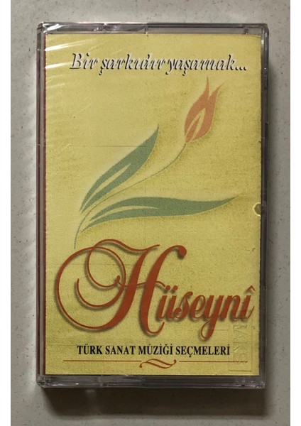 Türk Sanat Müziği Seçmeleri Hüseyni Kaset (Jelatininde Sıfır Orjnal Dönem Baskı Kaset)