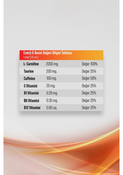 L-Carnitine / Lemonade 20 x 25 ml