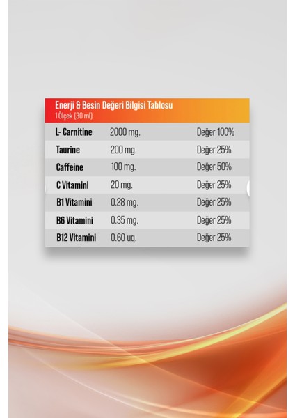 Extreme Synergy Carnitine / 1000 ml / Limon Aromalı L-Carnitine