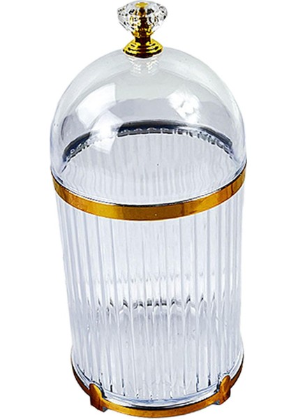 Kaşık Çatal Centerpiece Meyve Çatalları Depolama Kavanoz Parti Için Şeffaf (Yurt Dışından)