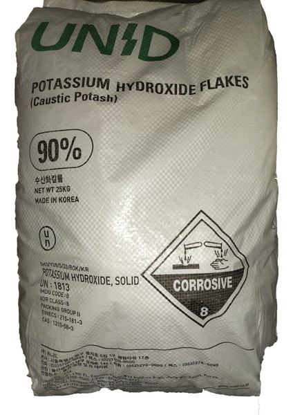 Potasyum Hidroksit 2 kg Koh Kostik Potaş