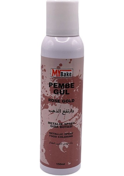 Rose Gold Metalik Sprey Boya 250 ml