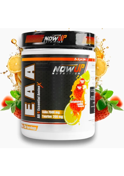 Eaa All 9 Essential Amino Asit/ Strawberry & Lemon 360 gr. / 30 Servis