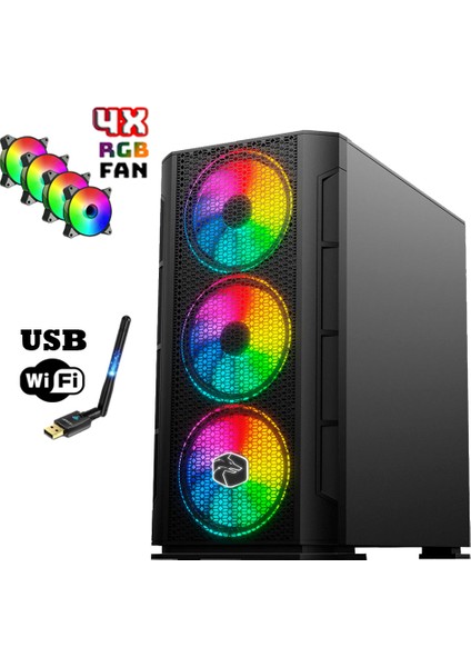 Olimpos Rtx5 Intel Core I5-13400F 16GB Ddr4 Ram 1tb M.2 Nvme SSD 8gb RTX3050 Oyuncu Masaüstü Bilgisayar