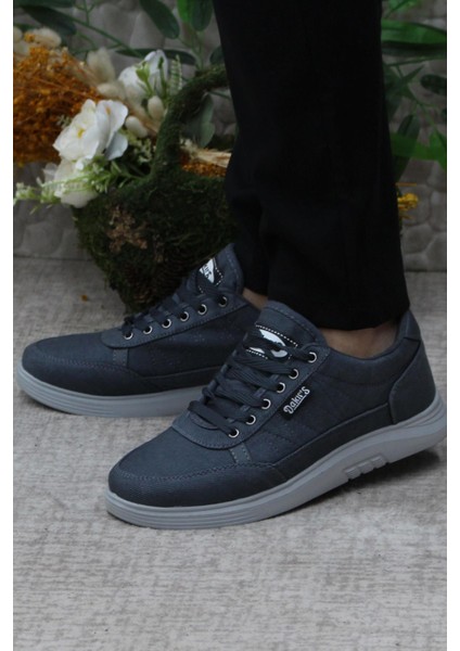 Dks 2038 Füme Hafif Rahat Keten Sneaker Erkek Ayakkabı modelleri