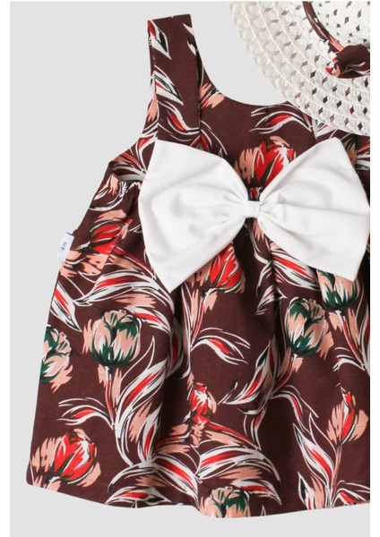 Şapkalı Fiyonklu Kız Bebek Elbisesi fiyatları