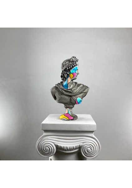 Apollo "reveal" Büyük Heykel, Büyük Boy Büst, Özel Tasarım Dekoratif Heykel, Apollo Heykel