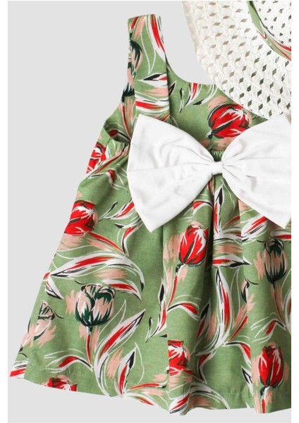 Şapkalı Fiyonklu Kız Bebek Elbisesi fiyatları