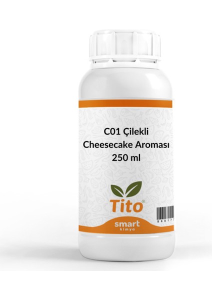 C01 Çilekli Cheesecake Aroması 250 ml