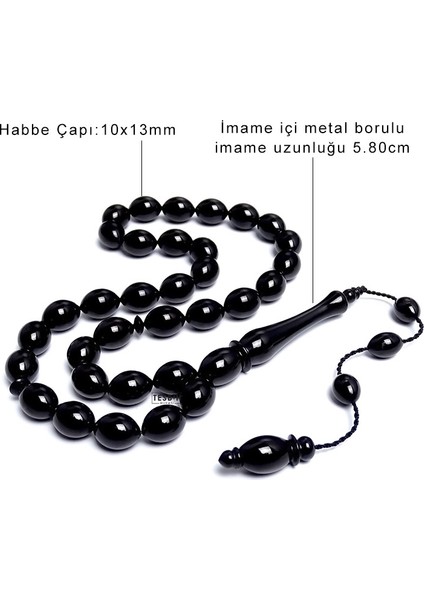 Usta Yapımı Erzurum Oltu Taşı Tesbih fiyatları