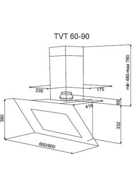 Siyah Ankastre Set ( Tvt 60 -Tb 6415 -Hlb 8416 Bk)