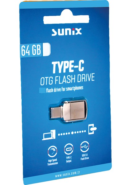 Sunix 64 GB Otg Flash Bellek Lightning