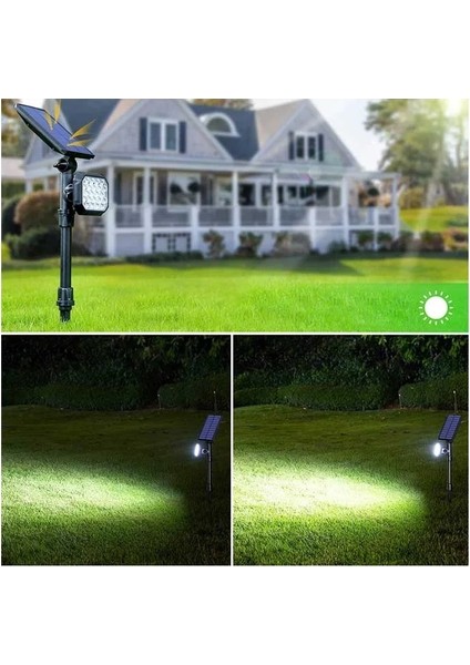 FL-3124 22W 3200K Günışığı Solar Çim Armatürü modelleri