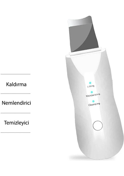 Ultrasonik Cilt Scrubber Derin Soyulma Kürek Yüz Gözenek Temizleyici Yüz Cilt Scrubber fiyatları