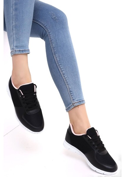 Kadın Fileli Yazlık Hafif Rahat Günlük Yürüyüş Kadın Sneaker Spor Ayakkabı