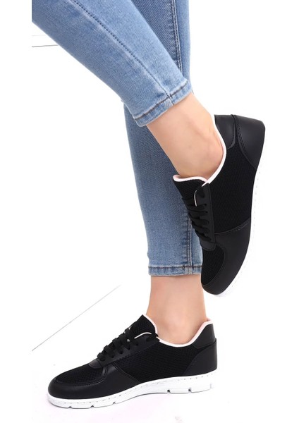 Kadın Fileli Yazlık Hafif Rahat Günlük Yürüyüş Kadın Sneaker Spor Ayakkabı