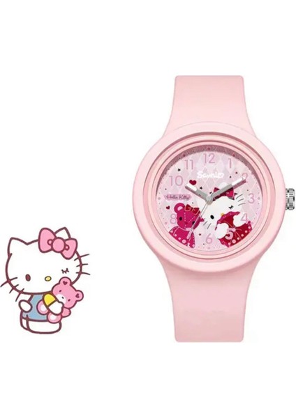 Sanrio Hello Kitty Cinnamorol Kuromi Su Geçirmez Kol Saat Kore Japon