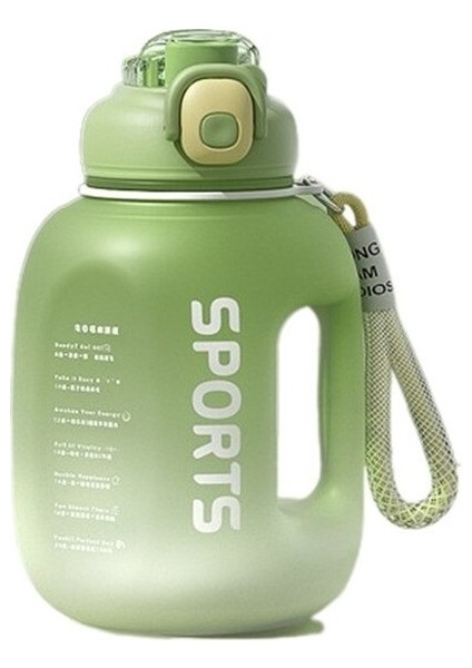 Büyük Kapasiteli Spor Fitness Su Şişesi 1700ML (Yurt Dışından)