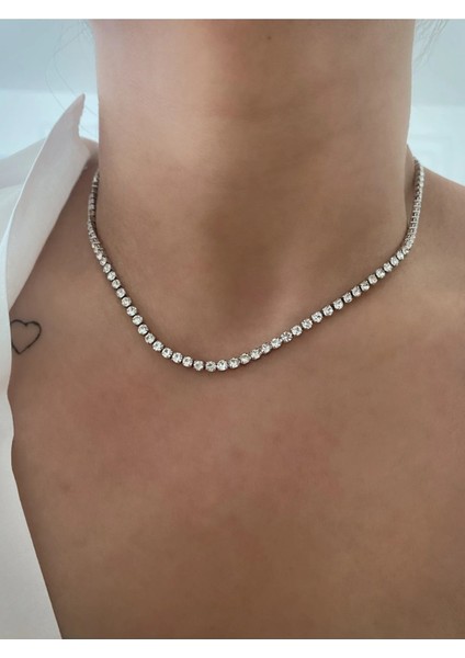 Çelik Gümüş Renk Su Yolu Kolye fiyatları