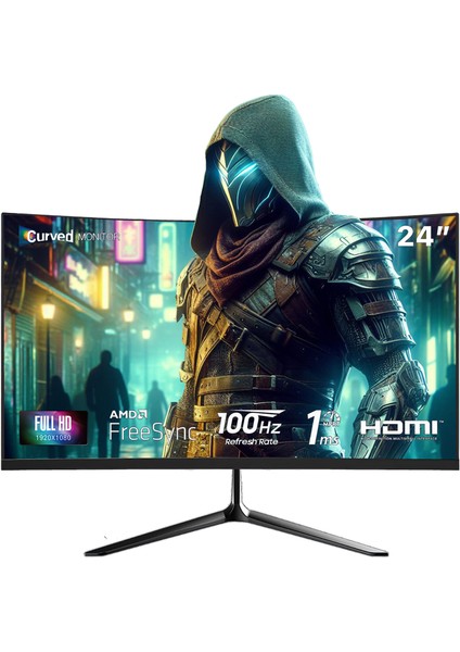 E-Vix Nona I5-12400F 32GB 256GB M.2 Nvme Rtx 4060 Ti 16GB 24" Oyuncu Masaüstü Bilgisayarı