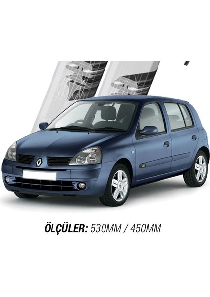 Renault Clio 2 Silecek Takımı 1998-2005(CAM Sabunu Hediyeli)