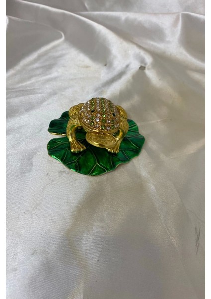 Feng Shui Ejderha Yılı Koruyucu Bereket Zenginlik Sembolü Para Lı Kurbağa Swaroski Taşlı fırsatları