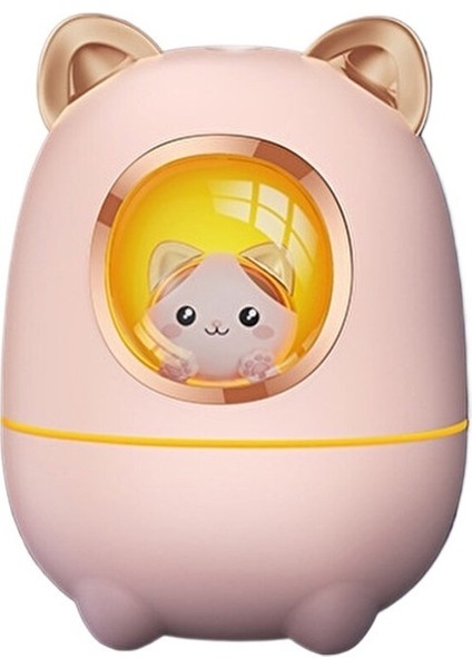 Shop Karikatür Kedi Air Humibian Difüzör Aromaterapi Esansiyel Yağ Parfüm Gece Işık Odası Bitki Yatak Odası Sevimli Sessiz USB Şarj (Yurt Dışından)