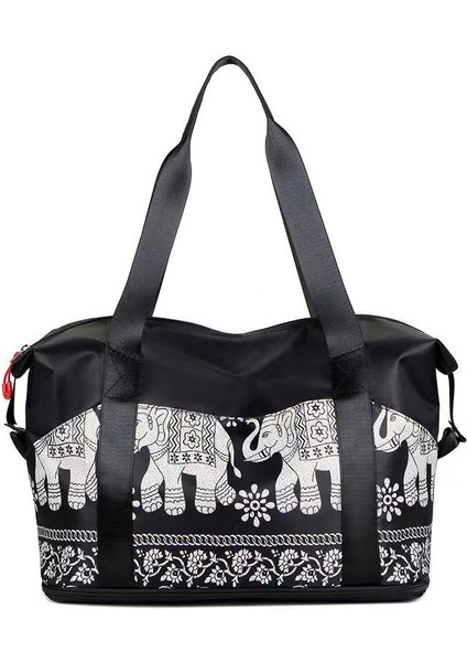 Büyük Kapasiteli Seyahat Çantası Bagaj Çantasının Kuru ve Islak Ayrımı (Yurt Dışından)