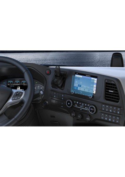 Ford F-Max 7.2 Inç Multimedya Ekran Koruyucu Navigasyon Şeffaf