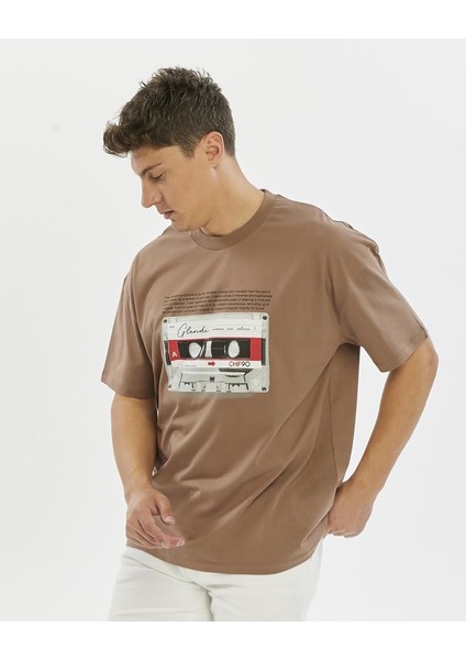 Glendi Oversize Baskılı Tişört modelleri