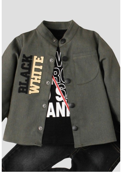 Erkek Bebek Ceketli Takım Kot Pantolon Sweatshirt Spor Ceket Üçlü Takım Pamuklu fiyatları