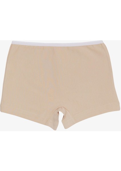 Kız Çocuk Boxer Hello Yazı Baskılı 5-11 Yaş, Bej fiyatları
