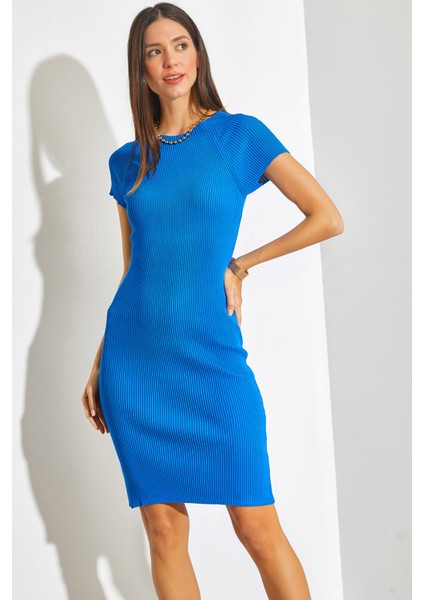 Kadın Fitilli Kaşkorse Elbise