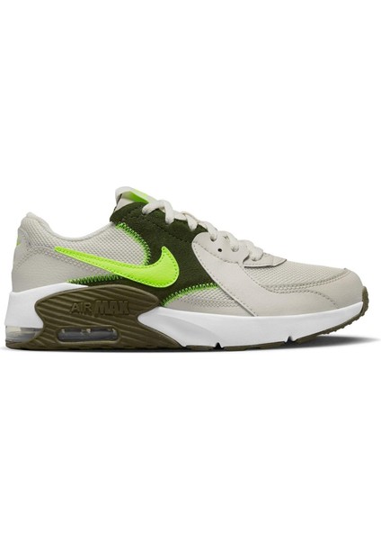 Air Max Excee Leather Sneaker Hakiki Deri Günlük Spor Ayakkabı Krem Yeşil fırsatları