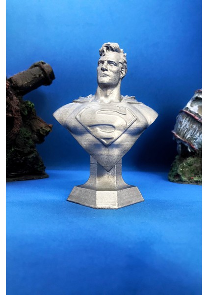 Superman Büst 10CM - Gri