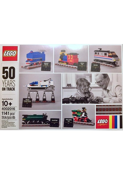 Exclusive 4002016 50 Years On Track LEGO Personeline Özel 50 Yıldır Yollarsa Seti