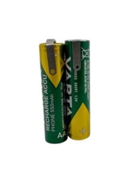 2.4V 550 Mah Aaa