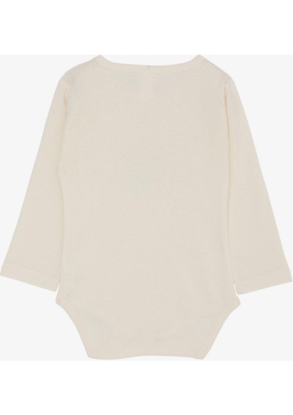 Kız Bebek Çıtçıtlı Zıbın Body Havalı Tavşancık Baskılı 9 Ay-3 Yaş, Krem fiyatları