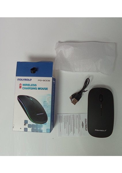 Pg 9009 Rgb Wıreless Şarjlı Mouse