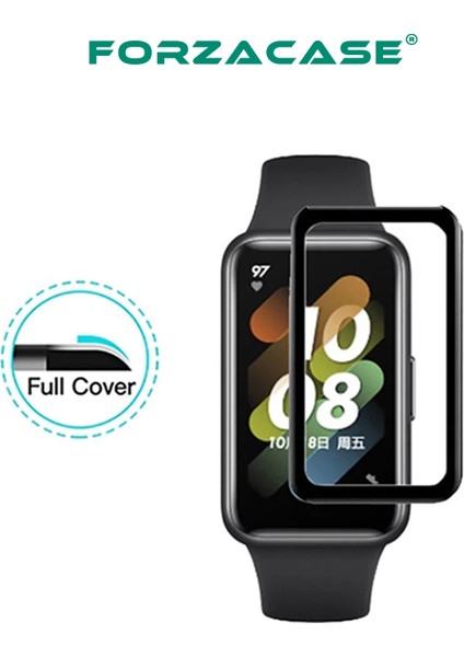 Huawei Band 8 ile Uyumlu Silikon Kordon Kayış + Ekran Koruma Filmi - FC541 indirimleri